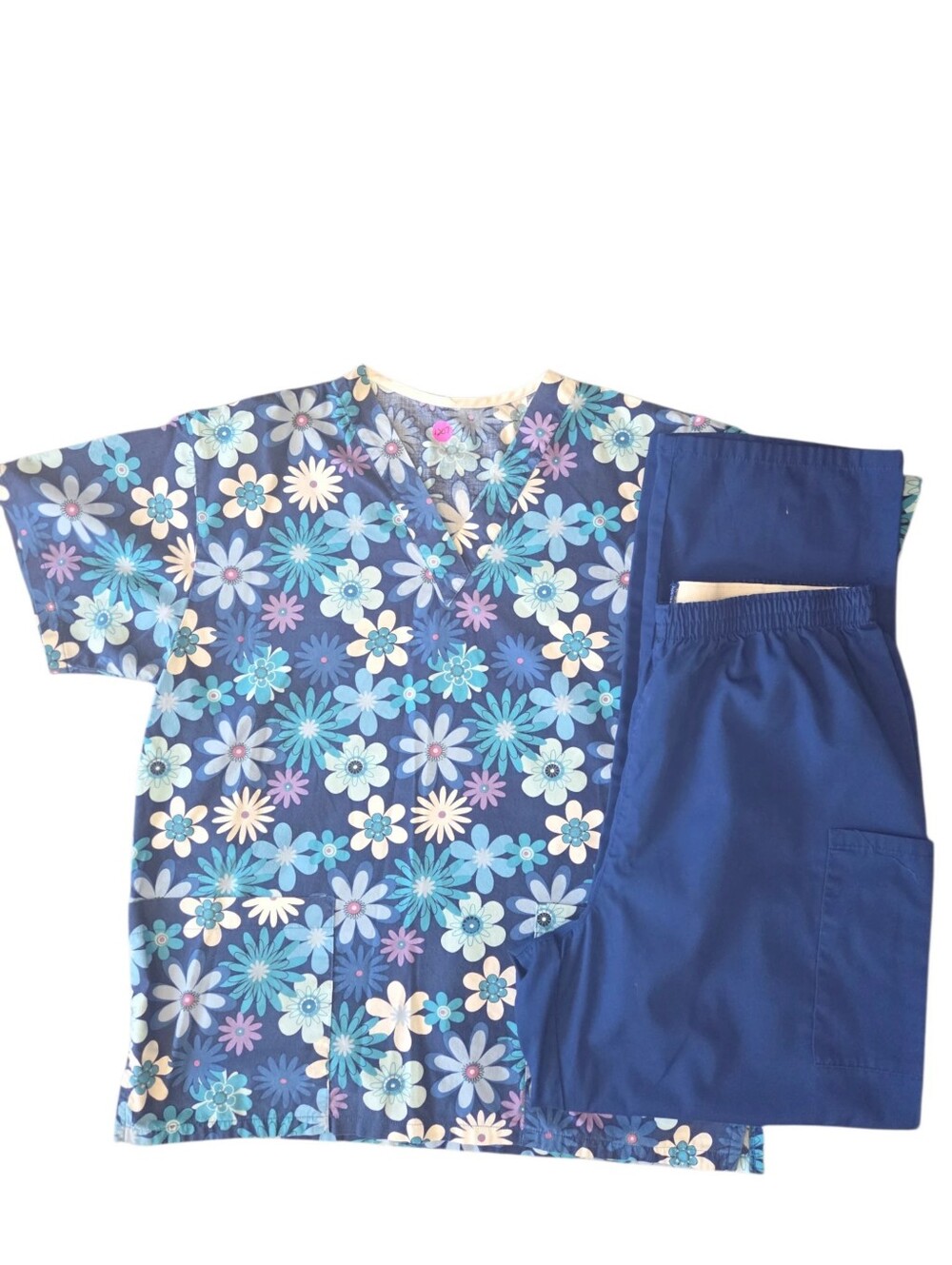 Flowers scrub set